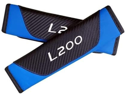 NeWnan 2 Pièces Rembourrage de Ceinture de Sécurité pour Mitsubishi L200,épaulière de Ceinture de Sécurité,Coussinets de Ceinture de Voiture