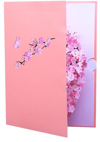 Baumgruß Pop Up Baumkarte Lustige Baumkarte Stilvolle Popup Karte Baum Pop-Up Karte Popup Blumenkarte Lustige Baum Pop Up Karte Stilvolle Popup Blumenkarten für Männer, Frauen, Familie, Freunde