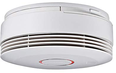 ABUS Secoris Funk-Rauchwarnmelder – Optischer Funk-Rauchmelder, EN14604 Zertifiziert, 85 dB Alarm, kompatibel mit Secoris & Secvest Alarmanlagen