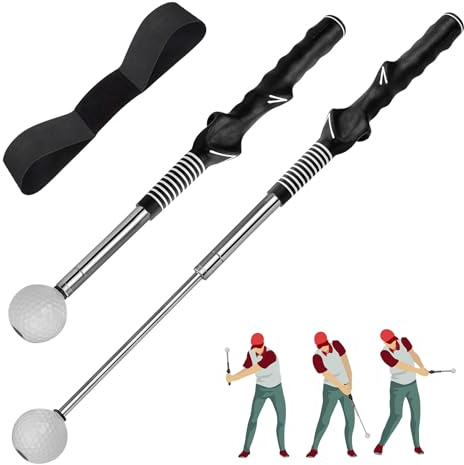 Ykall Allenatore di Swing da Golf con Suono ritmico, Golf Swing Grip, per Allenamento di Battuta di velocità e Forza Principianti, Ideale Come Regalo per Golfisti e Golfiste