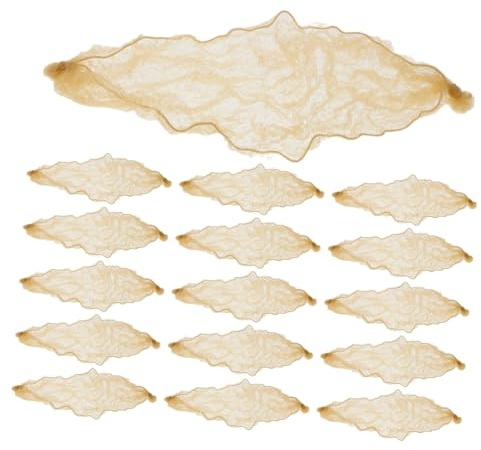 FOMIYES 40stücke Haarnetz für Damen aus Polyestergewebe Elastisches Unsichtbares Haarnetz für Duttfrisuren Ballett-haarnetz Luftdurchlässig und Wiederverwendbar