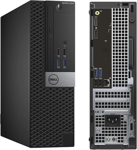 Dell Window 11 Pro Core i5 Series Desktop PC, Intel Quad Core i5 6500, 8GB Ram, 120GB SSD, USB Wifi, HDMI (Renewed)