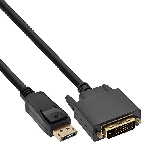 DELOCK CABLE DISPLAYPORT 1.1 MACHO DVI 24+1 MACHO PASSIV 5 M NEGRO