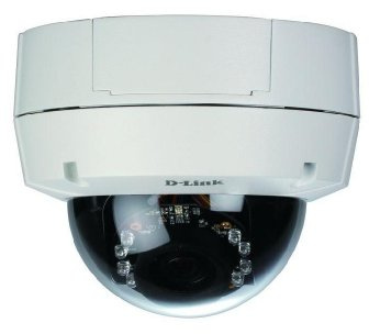 D-Link DCS 6511 Caméra réseau HD à dôme fixe extérieure et à vision diurne et nocturne