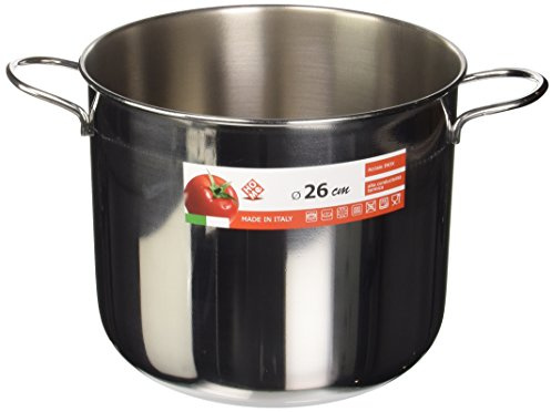 Home Olla, Acero Inox, 10 Litri, Color Acero, 26 cm