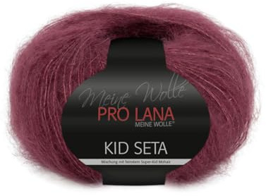 PRO LANA Kid Seta - Farbe: Bordeaux (38) - 25 g/ca. 210 m Wolle