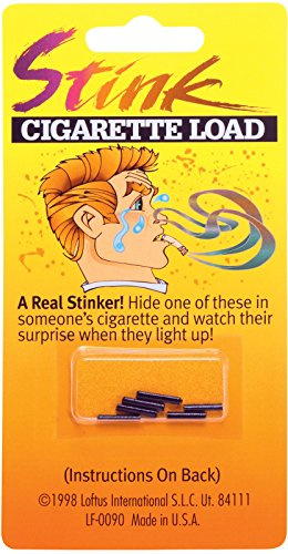 Loftus Stink Bad Tasting Lot de 6 cigarettes Stinky Smoker farce de 0,63,5 cm