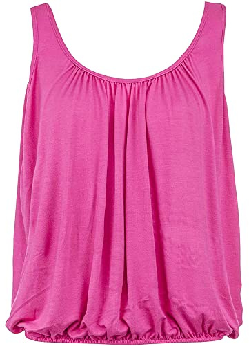 Love My Fashions® Women’s Vest Top Sleeveless Round Scoop Neck Tank Bubble Hem Straps Summer Vest Tops for Women UK