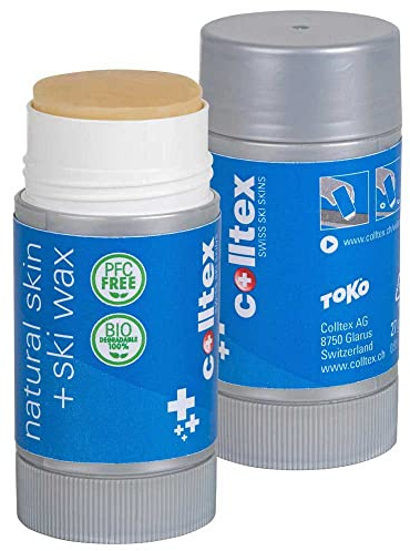Colltex Natural Skin Ski Wax Grau - Biologisch abbaubares handliches Skiwachs, Größe One Size - Farbe Grey