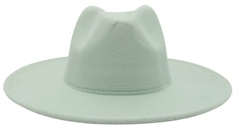 Faringoto Fedora-Hut für Damen, Winter, luxuriös, für Damen
