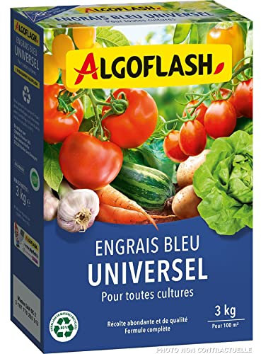 Volldünger Granulat für alle Kulturen, Gemüse, kleine Früchte, Obst- und Zierbäume, Rosen, Blumen und Rasen. Mit Magnesia, Bor und Zink zur Förderung der Blüte, reichlich Ernte und Stärkung der