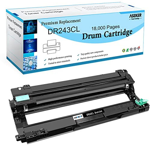 ASEKER Kompatibel DR-243CL DR-243 CL DR243CL Trommel für Brother HL-L3210CW HL-L3230CDW HL-L3270CDW DCP-L3510CDW DCP-L3550CDW MFC-L3710CW MFC-L3730CDN MFC-L3750CDW MFC-L3770CDW Drucker