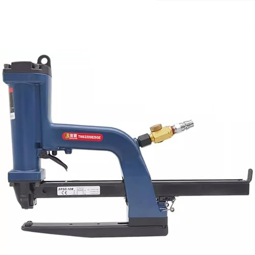 iDili Pneumatic Sealing Machine Carton Box Side Stapler Corrugated Box Packing Stapling Machine Air Sealer Nailing Gun SP50-10B