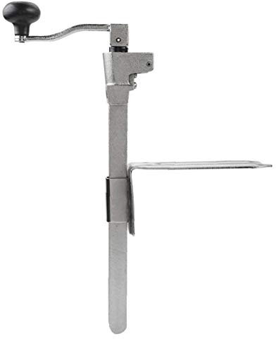 Abrelatas manual de acero inoxidable, soporte de mesa resistente para hardware industrial y cocina comercial