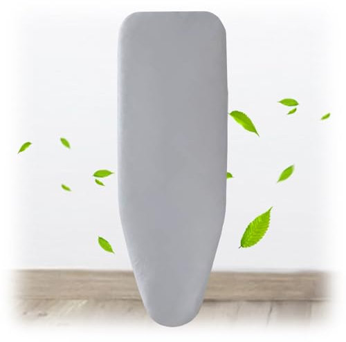 Housse Table À Repasser Standard,90x30cm 100x34cm 120x38cm Housse Pour Table À Repasser Housse De Planche À Repasser En Coton Pour Homes Centrale Vapeur(Argent,90x30cm)