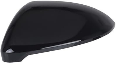 Außenspiegel Kappe Für VW Für Golf 7 Für GTD Für GTE Für MK7 Für Touran 2014-2020 Glänzend Schwarz Auto Links Rechts Seite Rückspiegel Abdeckkappe Spiegelabdeckung(1pc Left)