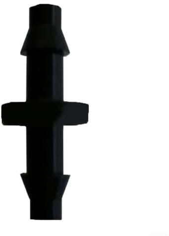 50 raccordi per tubi di irrigazione, 4 mm, connettori spinati affidabili per giardini e serre di casa (raccordo dritto da 2,5 mm)