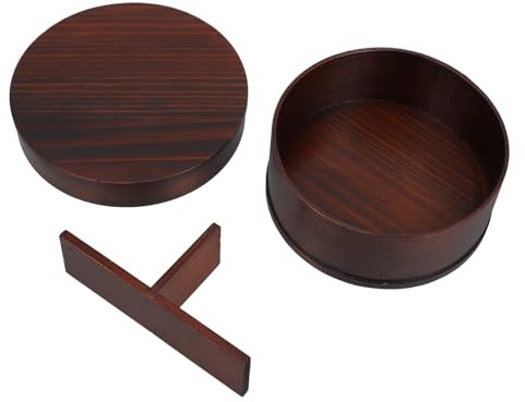 Holibanna Caja Bento Japonesa Contenedor Bento Caja De Sushi Vintage Porta Almuerzo Fiambrera Para Acampar