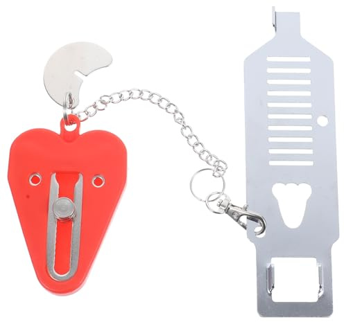 FESTFENDS Verrou Portable de Sécurité pour Porte Cadenas Intérieur Fer et Protection Renforcée pour Voyages Hôtels et Domicile Plusieurs styles