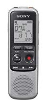 Sony ICD-BX140 4GB Digital Voice Recorder, Black, ICDBX140
