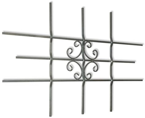 qohoio Grate di Sicurezza per Finestre 69 x 114 cm,Articoli di ferramenta,Materiali da Costruzione,Finestre-141205