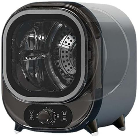 Essiccatore di Cadute con Ventilazione Compatta, capacità di 5 kg, Acciaio Inossidabile, Vento Caldo E Freddo, Asciugatura Silenziosa, Controllo A Doppia Temperatura, Ideale per Appartamenti