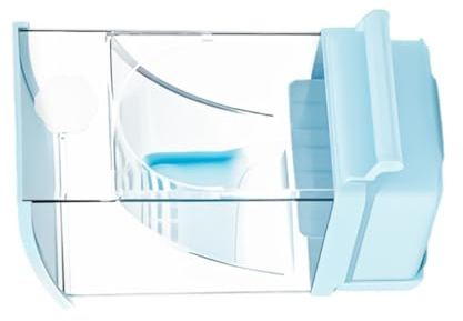Mangeoire anti-déversement pour perroquets - Design amovible avec grande capacité de nourriture - Accessoire de cage pour perroquets