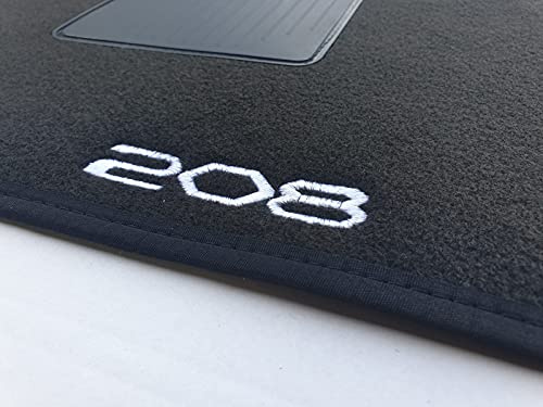 Set Tappetini Moquette compatibile con Peugeot 208 dal 2019