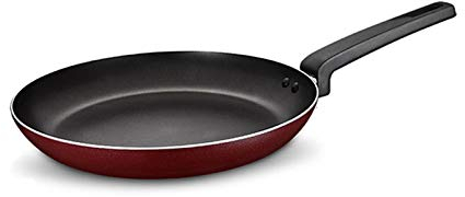 Padella 66cm padella rendimento della padella antiaderente della frittura della frittura della famiglia Pan di omelette con la maniglia ergonomica resistente al calore Fiamma aperta dedicata Padella A