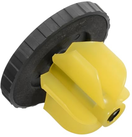 JNNJ 2PCS Car Fuel Tank Petrol Cap, Fuel Caps, Diameter 70mm Reusable Simple Push Pull Action Automotive Universal Gas Cover Emergency Fuel Cap Diesel Permanent or Temporary Replacement Round Cap