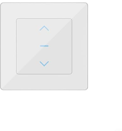 HpLive WiFi Smart Rollladenschalter, App zeitgesteuerte Sprachsteuerung, Vorhang Jalousieschalter, Timer(Weiß)