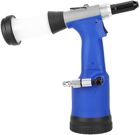 OUCRIY KP-708/708X Remachadora Neumática Pistola Remachadora Hidráulica Herramienta Remachadora para Remaches 2,4/3,2/4,0/4,8 Mm (KP-708X (autocebante))