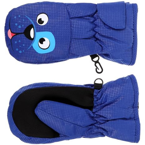 OHPHCALL 1paar Junge Mädchen Skihandschuhe Winddichte Fäustlinge Für Jungen Und Mädchen Warme Und rutschfeste Schneehandschuhe Für Skifahren Snowboarden Und Outdoor-aktivitäten