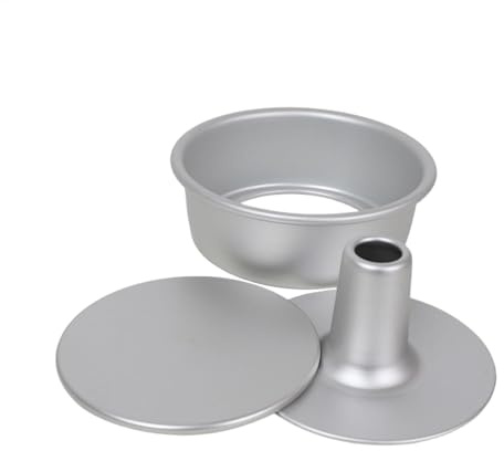 Teglia per torta in chiffon, Tortierra Alta, Tortierra Alta, con fondo, stampo per torta con alghe, fondo cavo, stampo per torta in chiffon, antiaderente, per torte