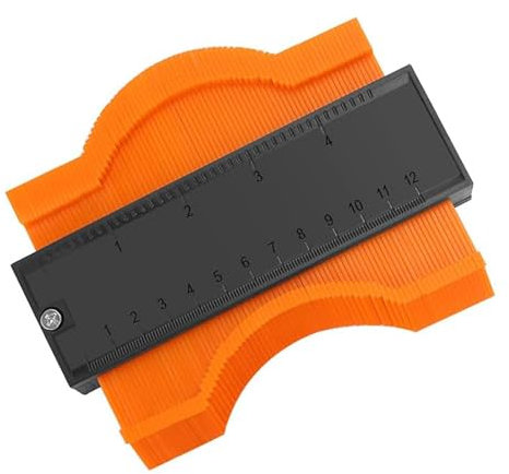 Replicatore di Contorno, 5 Pollici Piccolo Profilometro con Serratura, Calibro per Contorni, per Misurazioni Precise, Duplicazione Della Forma, Misurazione di Forme Irregolari, Lavorazione del Legno