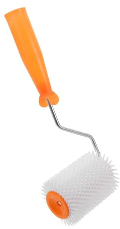 SEWACC Rodillo Autonivelante con Púas para Eliminación de Burbujas Compacto y Duradero para Pintura de Epoxi Fácil Instalación y Uso Profesional