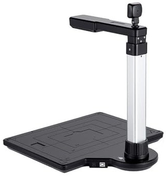 Dokumentenscanner-Kamera for den Unterricht mit 10 MP HD-Fotoscanner im A3-Format for Laptop-PC, tragbare Online-Schulung mit OCR,Ultimative Flexibilität