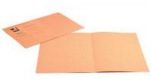Q-CONNECT Aktendeckel, sehr leicht, 180 g/m², Foolscap-Format orange