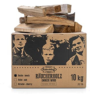 Axtschlag Bois de Fumage en caryer 10 kg, Multicolore Bois pour fumoir 10 kg Beech - Buche
