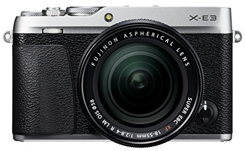 Fujifilm X-E3 with XF 18-55 lens (Silver)