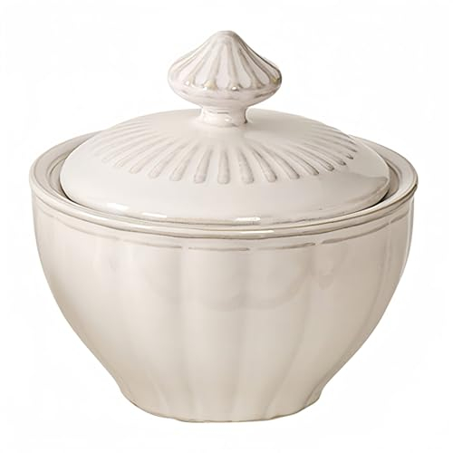 Dowbom Bouillon-Tassen, französische Zwiebelsuppenschalen mit Griffen, französische Zwiebelsuppentöpfe, ofenfest, mikrowellengeeignet, Suppenschüssel mit Deckel, Suppentasse (Rosa, 237 ml)
