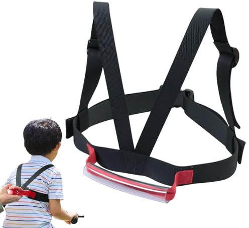 Imbracatura di sicurezza regolabile per bambini e bambini, comoda imbracatura da allenamento per bambini, supporto sicuro per attività all'aperto dei bambini, garantendo sicurezza e stabilità