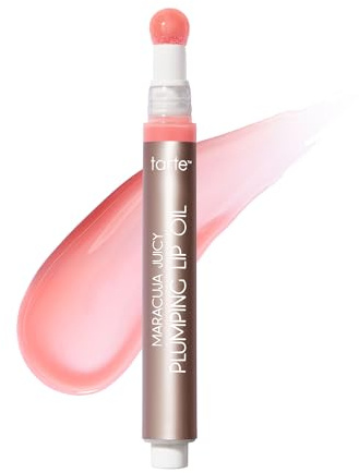 tarte maracuja juicy plumping lip oil - Hydrating & Volumizing Lip Plumper Gloss Balm with Nourishing Hyaluronic Acid, Plumps & Moisturizes, Vegan & Cruelty-Free, full size, petal