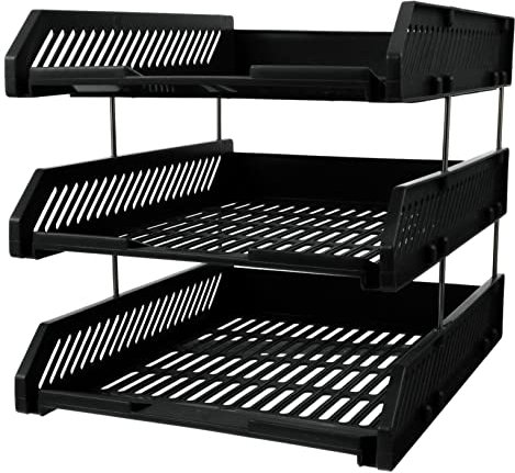 BCOATH Stufiges Aktenregal Dokumentenregal Datei-organizer Büro-datei-halter Für Schreibtisch Briefe Rechnungen Postkarten Bücher Schreibwaren