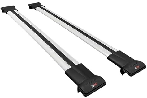 MDAK Compatible with Dacia Duster 3 (P1310) 2024 FLY Model Car Roof Rack Cross Bar Grey Aluminium 2 Bars