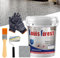 Vgpbphj Louis Forest Epoxy Floor Paint, High-Gloss Marble Effect Epoxy Floor Coating, Waterproof and Non-slip, Strong and Wear-Resistant, Safe and Environmentally Friendly (Dark Gray)