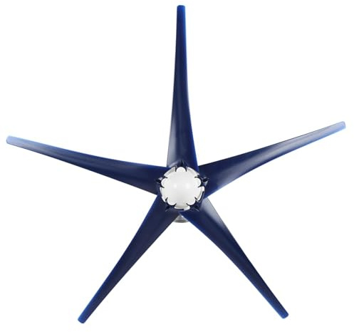 CHICIRIS 800 -W Turbinas Eólicas 5 Generadores de Molinos de Viento Pequeños para Barcos, Terrazas y Cabañas (48V)