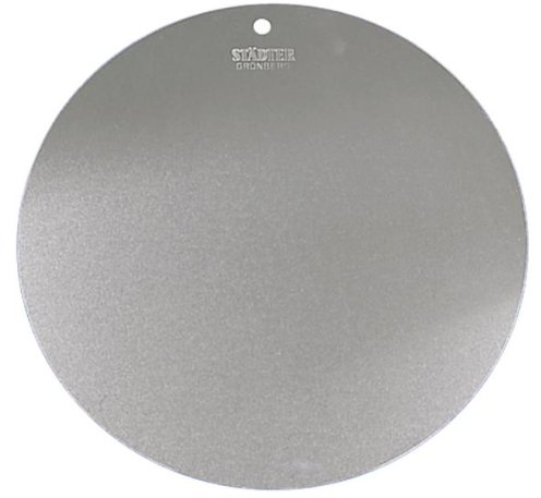 Staedter – Plato para Tartas Redondo, Plata, Aluminio, Plateado, 32 cm