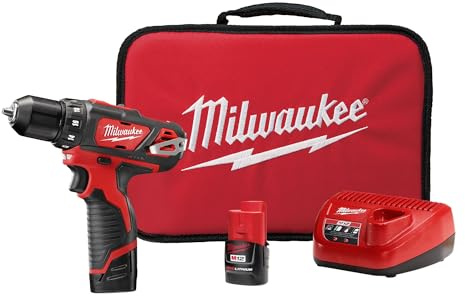 Milwaukee 2408-22 M12 3/8 Hammer Dr Driver Kit