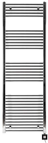 Radiateur Sèche-serviettes Électrique, Électrique 1775h X 500 B Chrome/Droit
